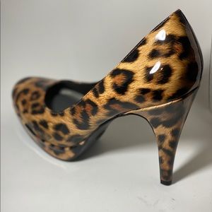 Women Leopard Print Stiletto Heel Sizes 7/8
